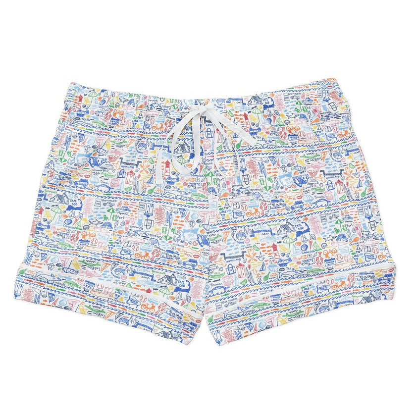 Cape Cod Women’s Button Front Short Pajama Set