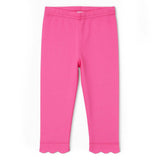 Legging With Scallop Hem