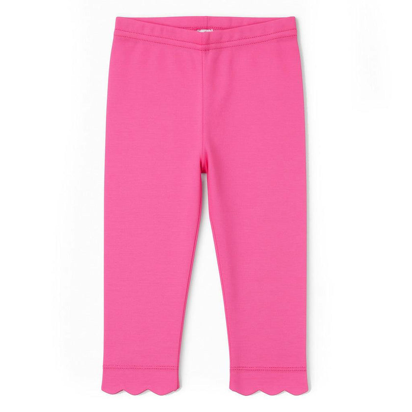 Legging With Scallop Hem