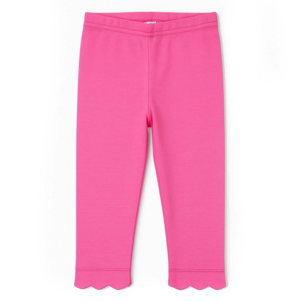 Legging With Scallop Hem