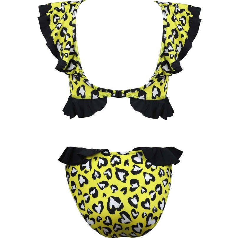 Rosette Short Sleeve One-Piece Swimsuit