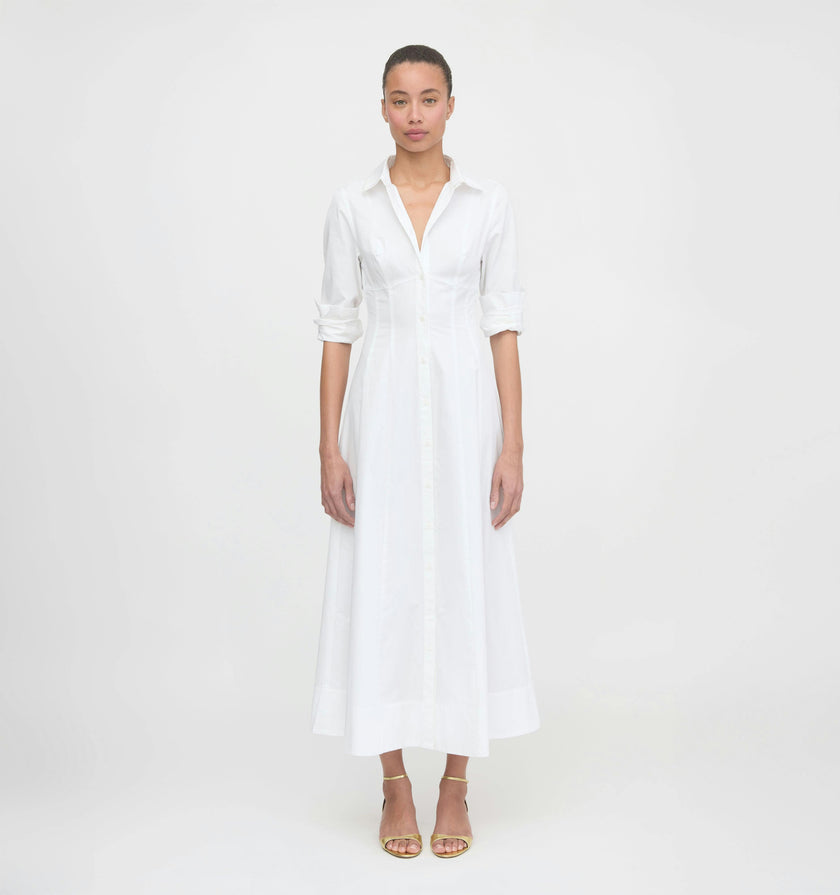 The Alandra Dress - White