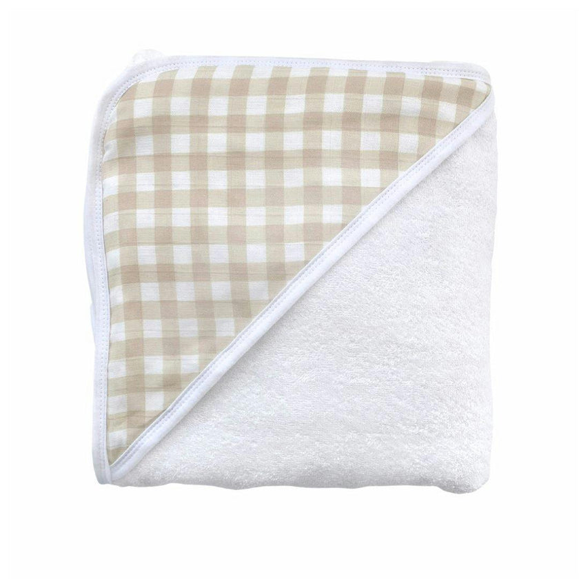 Hooded Towel in Darling Bows