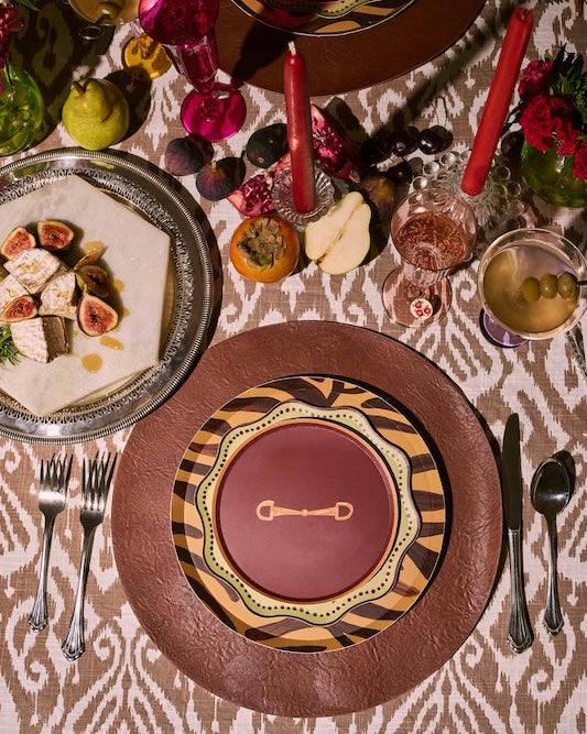 Sable Dinner Plate Set - Espresso