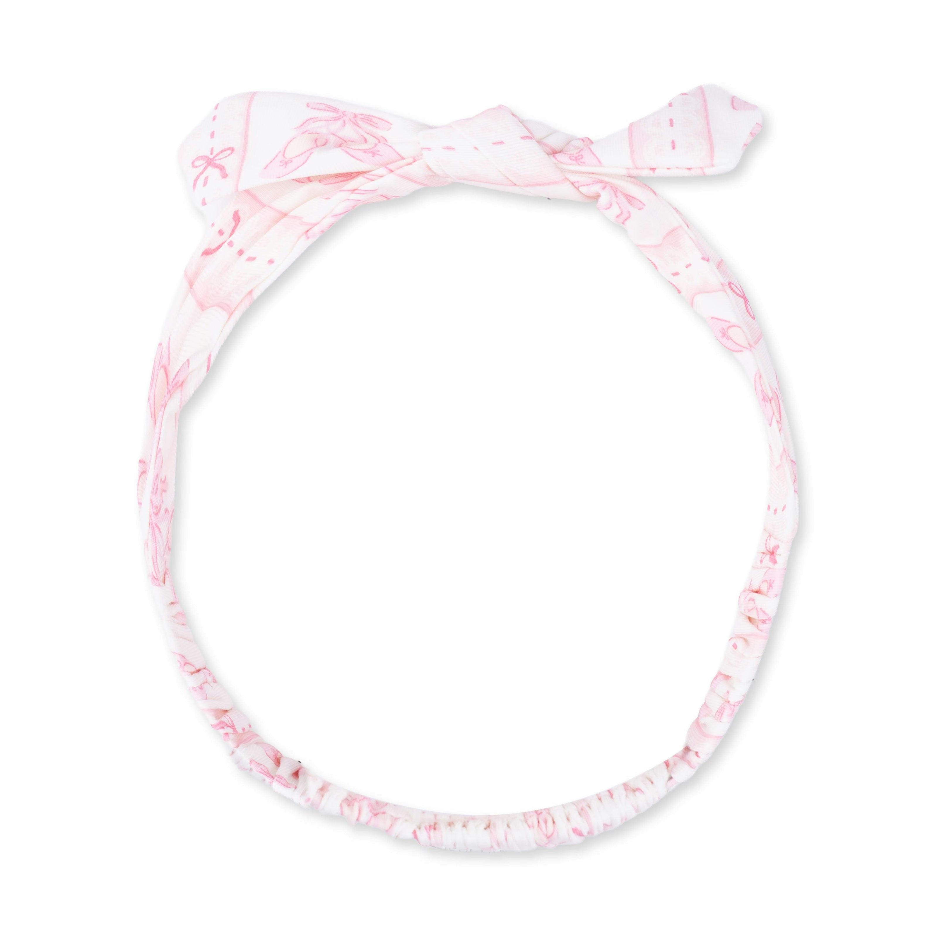 Ballet Shoes Ribbon Stripe - Knot Headband