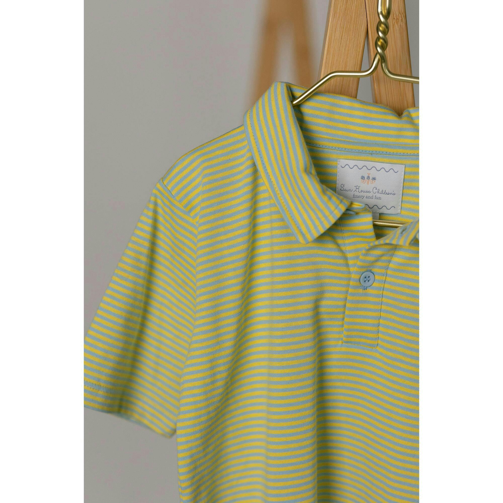 Banks Polo in Dockside Stripe