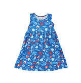 UPF 50+ Dahlia Sleeveless Dress w/ Pockets