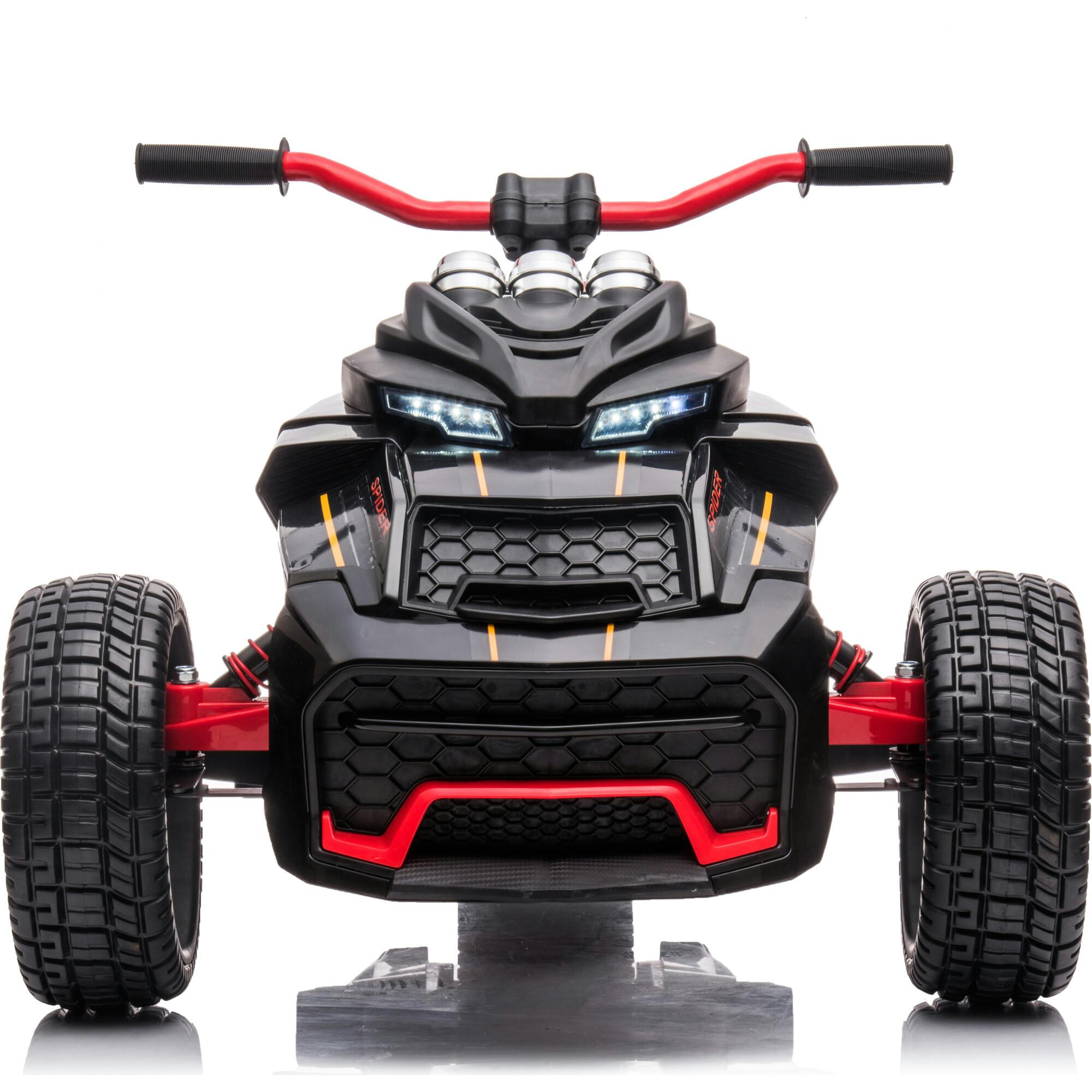 24V Freddo Spider 2 Seater Ride-On 3 Wheel Motorcycle