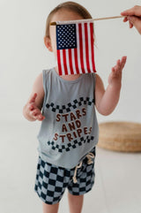 Boy's Tank Top Stars and Stripes