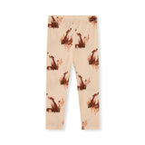 Floral Organic Cotton Dress & Legging Set