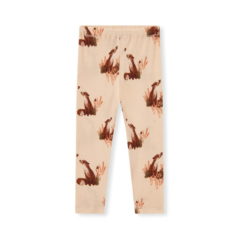 Floral Organic Cotton Dress & Legging Set
