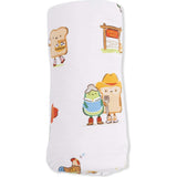 Avocado Toast - American Gothic - Swaddle Blanket
