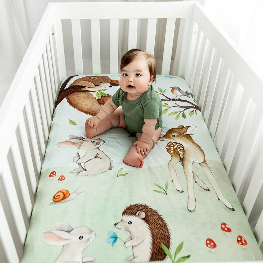 Enchanted Forest Standard Crib Sheet