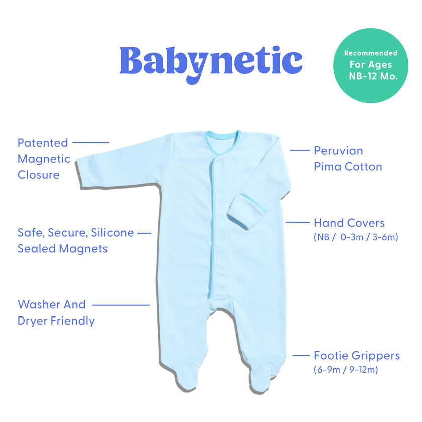 Magnetic Baby Footie