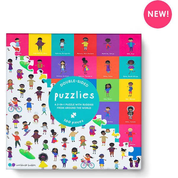 Puzzlies Double-sided Puzzle