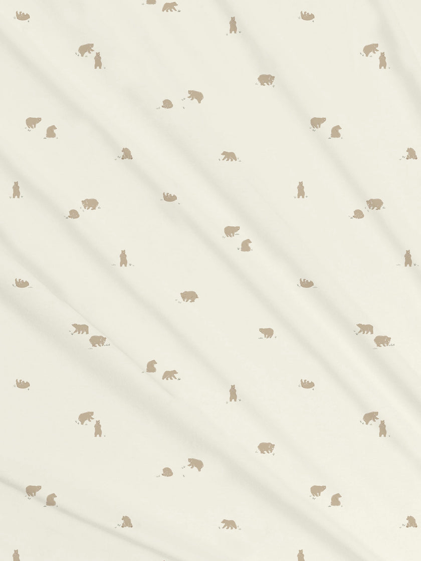 Swaddle Blanket | Bear / Truffle + Thyme