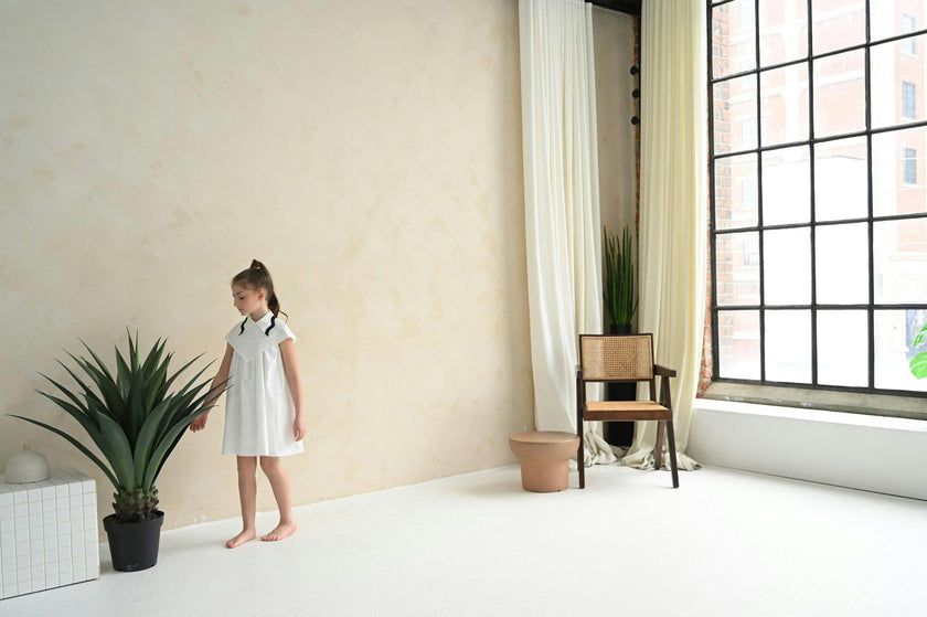 Lara dress (off-white)