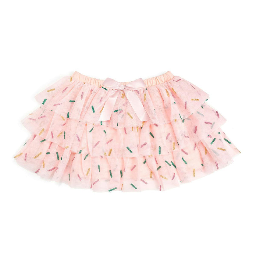 Birthday Girl Sprinkle Tiered Tutu Skirt
