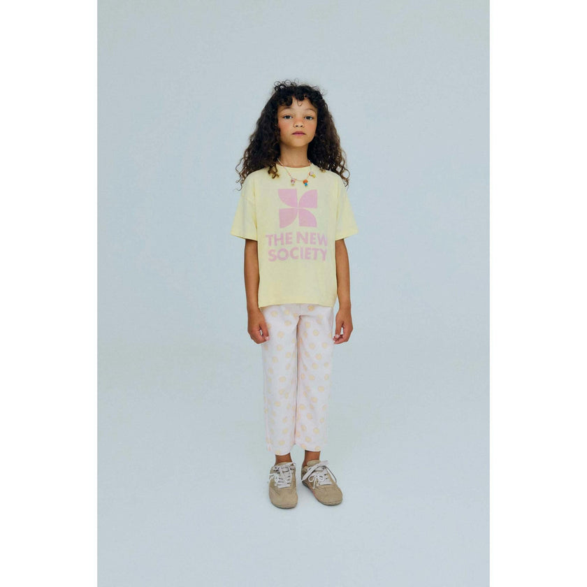 TNS Logo T-Shirt Soft Lemon