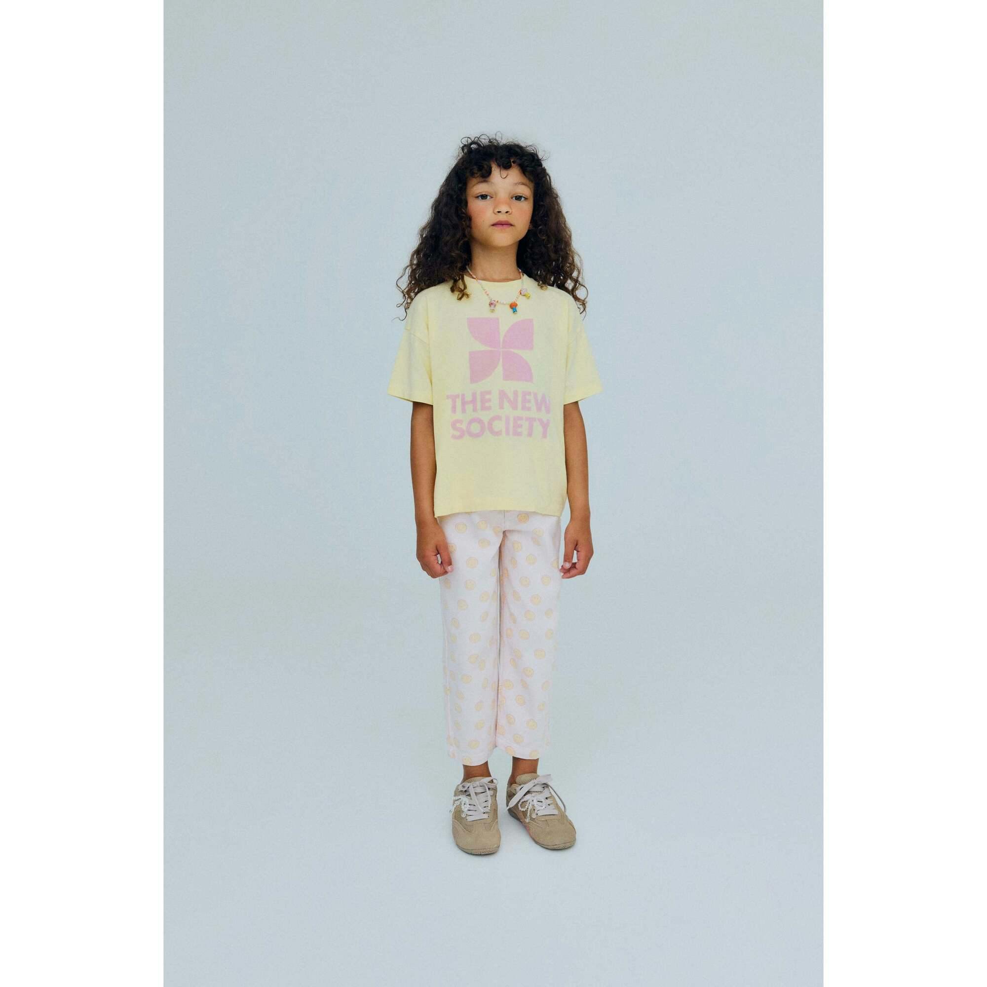 TNS Logo T-Shirt Soft Lemon