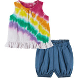 Baby Rainbow Top and Short Set