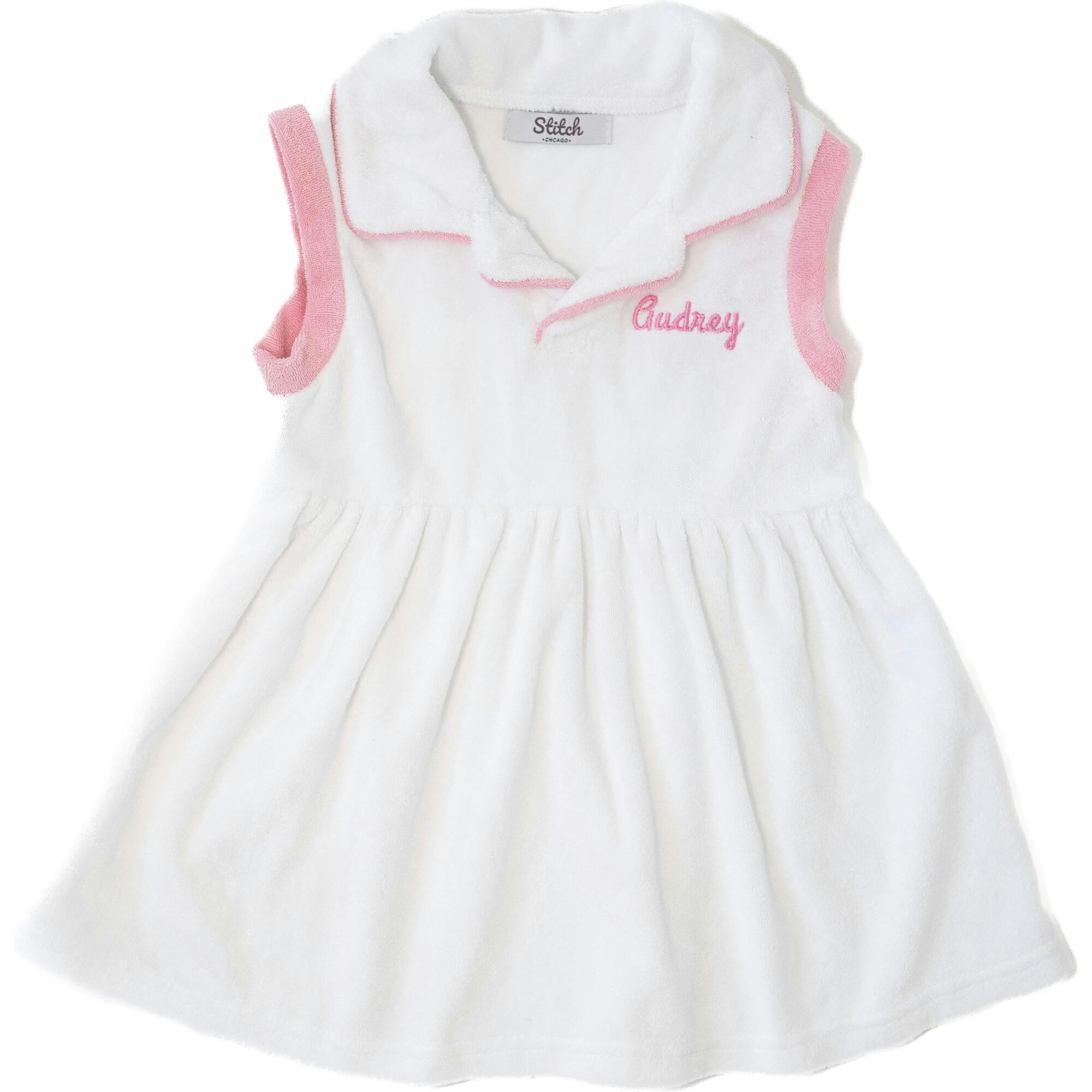 Custom Embroidered Terry Polo Dress