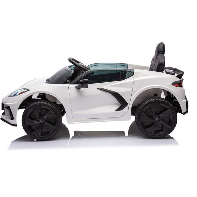 12V Chevrolet Corvette C8 1-Seater Kids Ride-On Car