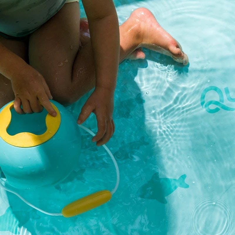 Quut Beach Poncho Banana Blue + Mini Ballo Banana Blue