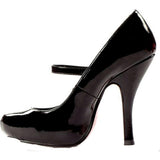 Mary Jane Baby Doll Black Women's High Heel Shoe, Black