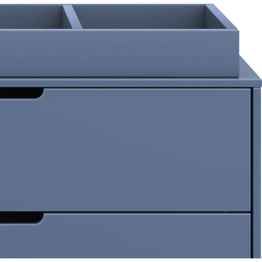 Universal Wide Removable Changing Tray in Cove Blue