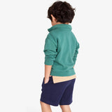Kids quarter zip sweatshirt
