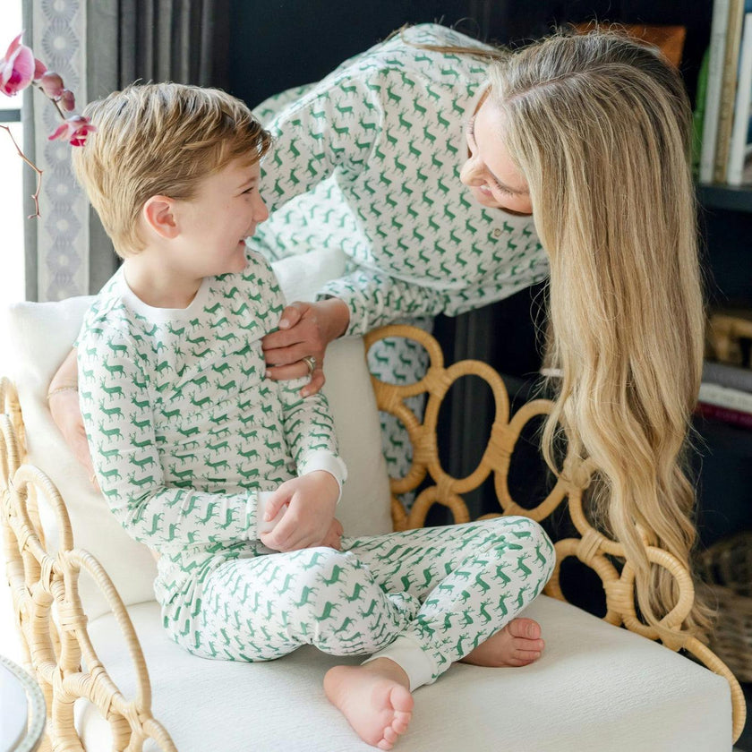 Grayson Boys' Pajama Pant Set Woodland Deer