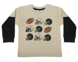 Kids Two-fer Shirt - Football Grid