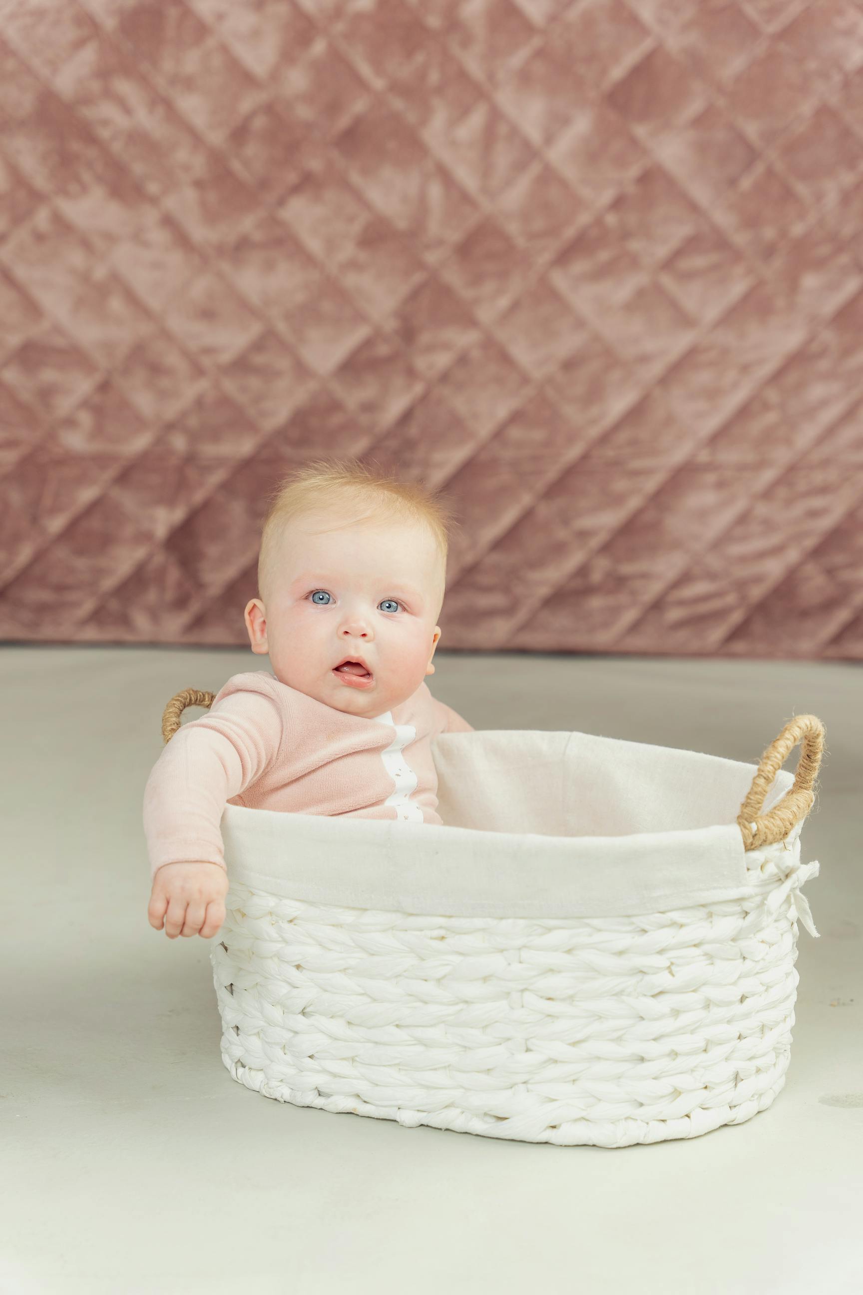 White And Gold Stars Print Velour Onesie