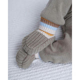 Chunky Ribbed Knit Anti-Grip Sole Slip-On Slippers