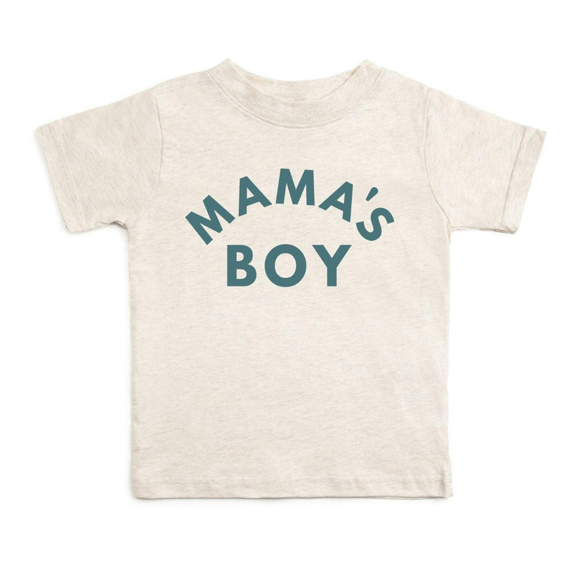 Mama's Boy Short Sleeve T-Shirt - Natural Heather
