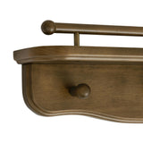 Namesake Kids Liberty 31" Wall Shelf with Hooks