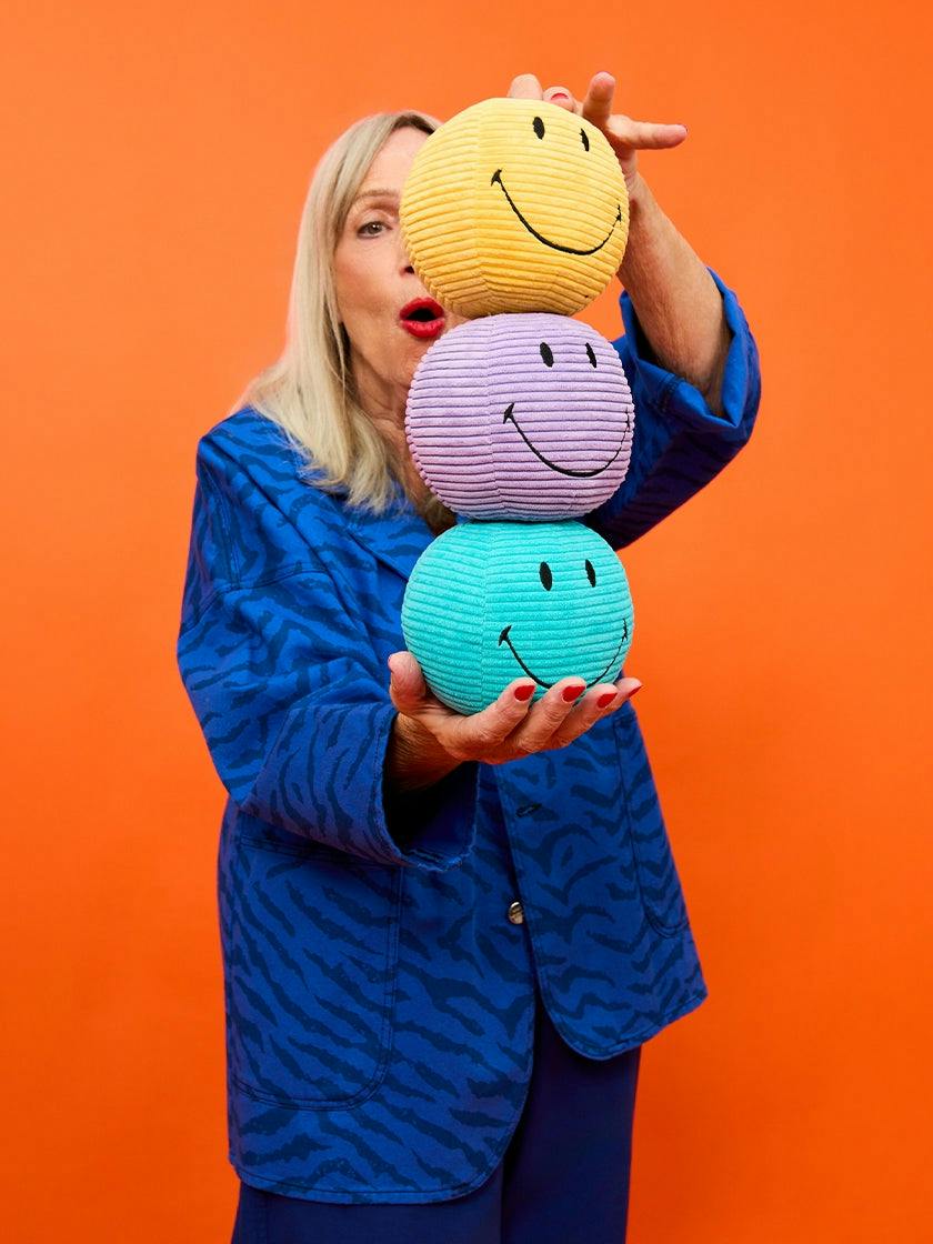 Smiley ECO Corduroy Teal - 5"