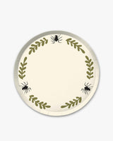 Creepy Casa Dinner Plate Set - Bone/Olive