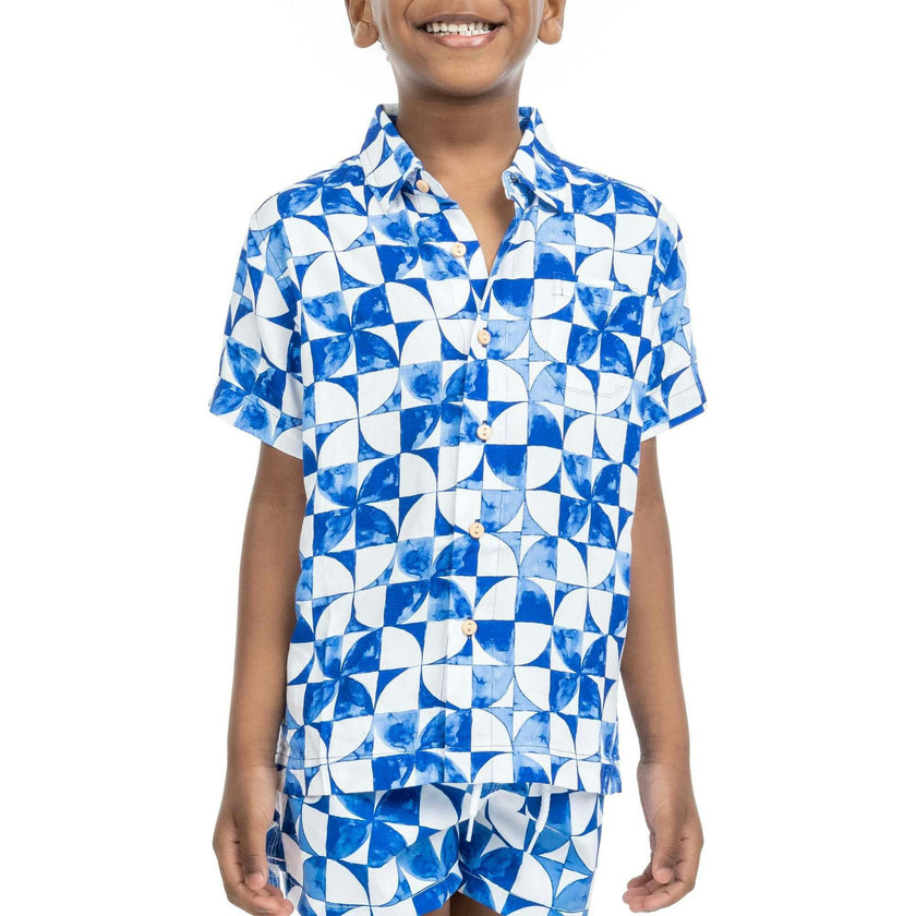 The Greece - Boys Hawaiian Shirt