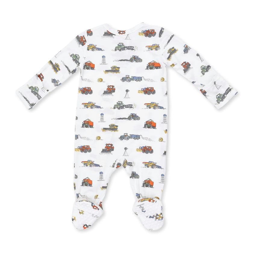 Farm Machines - 2 Way Zipper Footie
