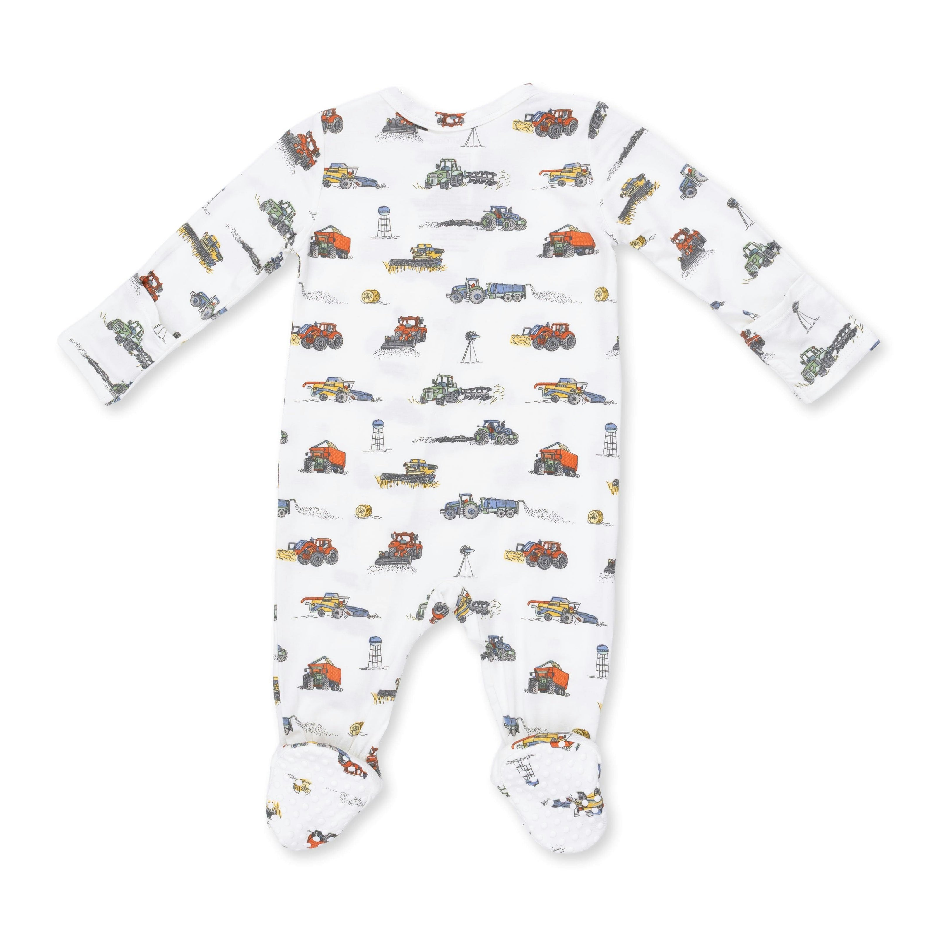Farm Machines - 2 Way Zipper Footie