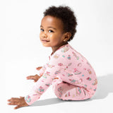 Candy Cane Lane Bamboo Convertible Footie