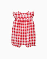 Baby Gingham Ruffle Romper