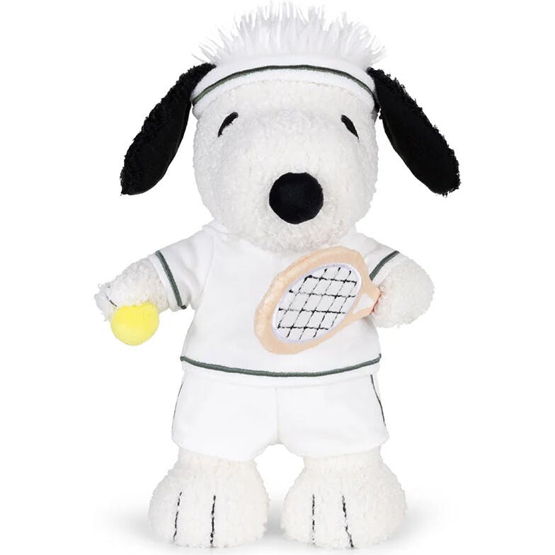 Plush Peanuts Snoopy Tennis