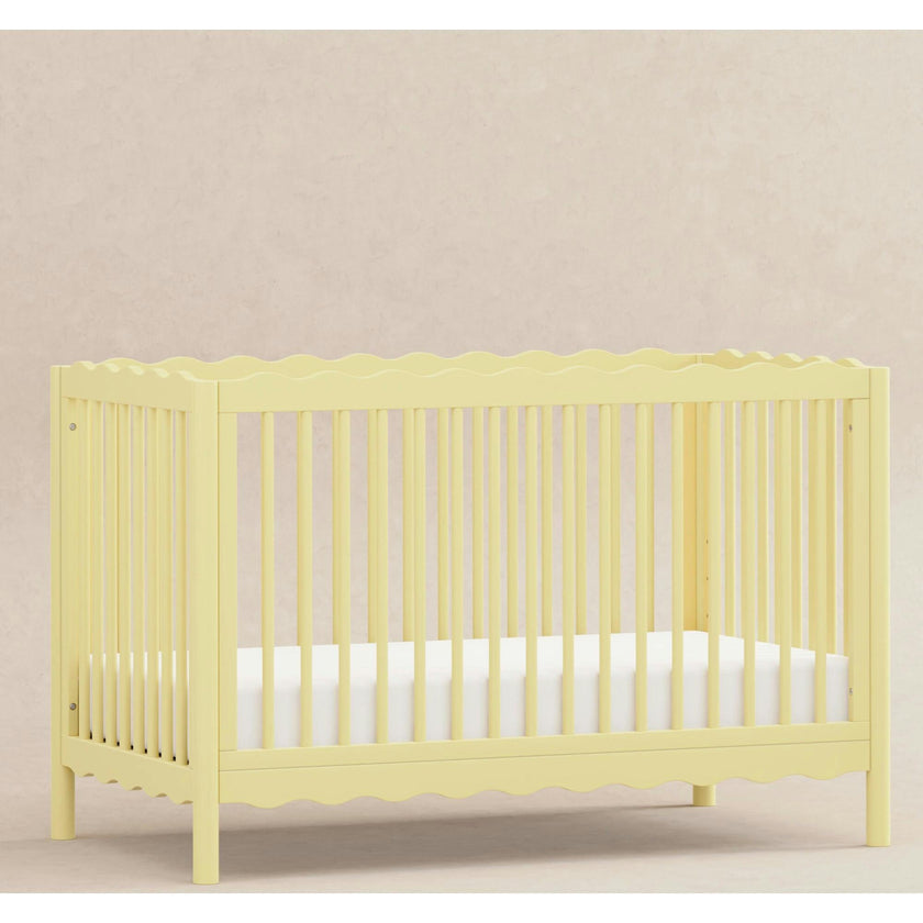 Swell 4-in-1 Convertible Crib w/Toddler Conversion Kit in Pale Yellow