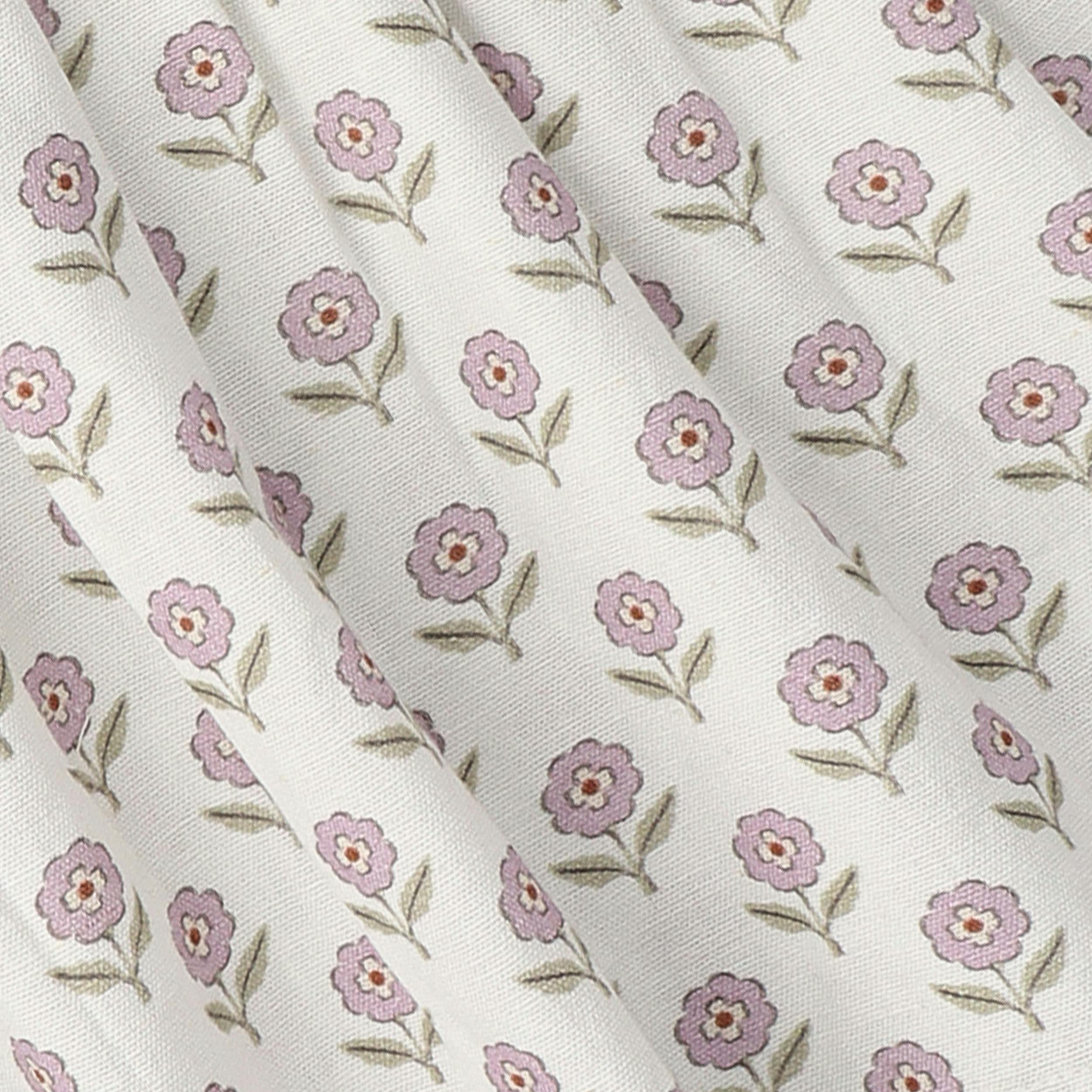 Organic Tie Up Top & Shorts Set - Lavender