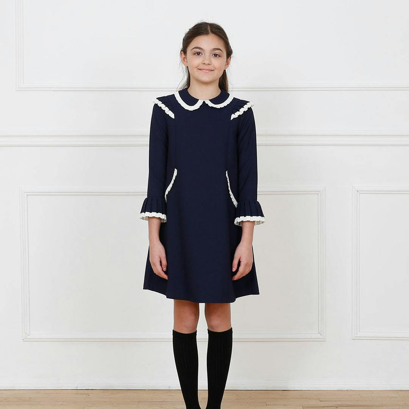 Grace dress (navy blue)