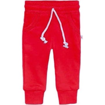 Cherry Red Terry Jogger Sweatpant