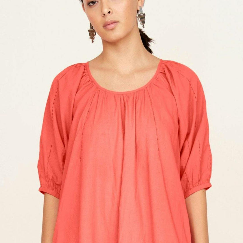 Seville Long Dress, Red